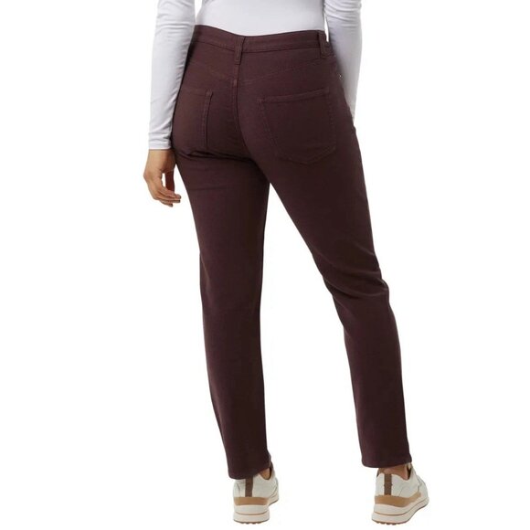 32 Degrees Ladies' Comfort Stretch Pant Size 16 Purple - Picture 2 of 2